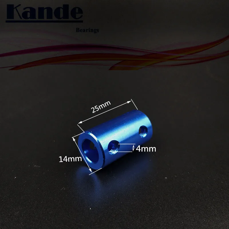 Подшипники Kande 1 шт. 5x5 5x8 8x8 Аксессуары для 3d принтера алюминиевые муфты модель корабля Муфты 5*5 5*8 8*8 синие муфты