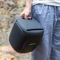 outdoor portable waterproof bluetooth speaker subwoofer microphone bluetooth speaker suppor usbtf playback large capacity