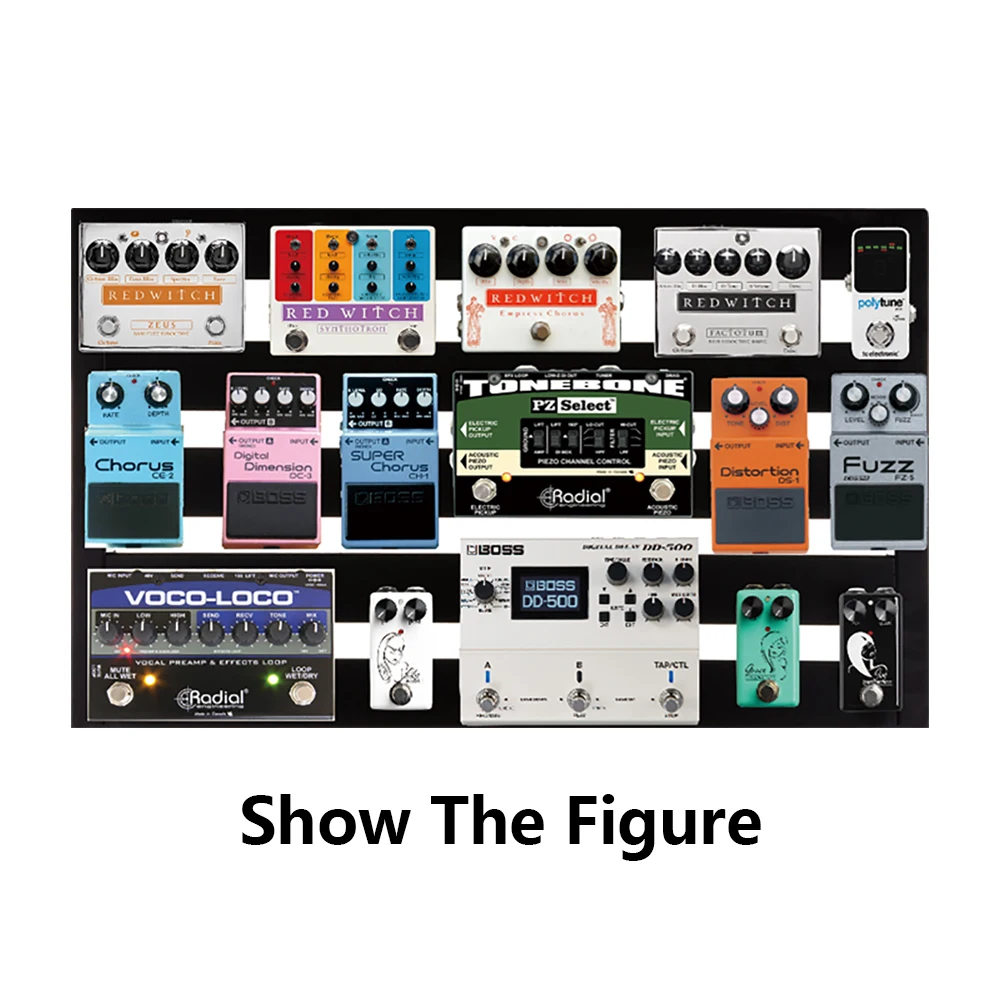 Чехол для гитары Ghost Fire Victor алюминиевая Педальная доска с сумкой переноски или