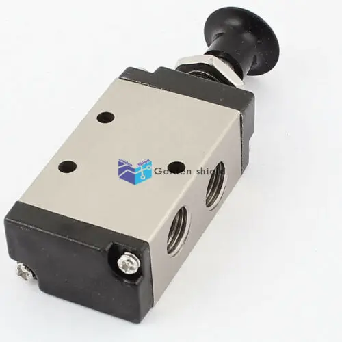 Двухсторонний ручной электромагнитный клапан 4R210 08 воздушный цилиндр 1 5 8