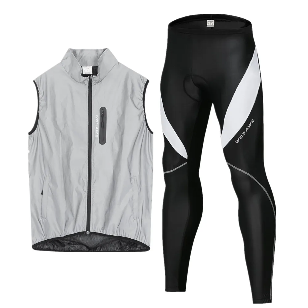 Мужская зимняя велосипедная куртка WOSAWE комплект ветрозащитная непромокаемая