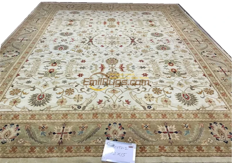 Goedkoop Originele Single Export Turkse Handgemaakte Tapijten Oushak Ozarks Zuivere Wol Tapijt