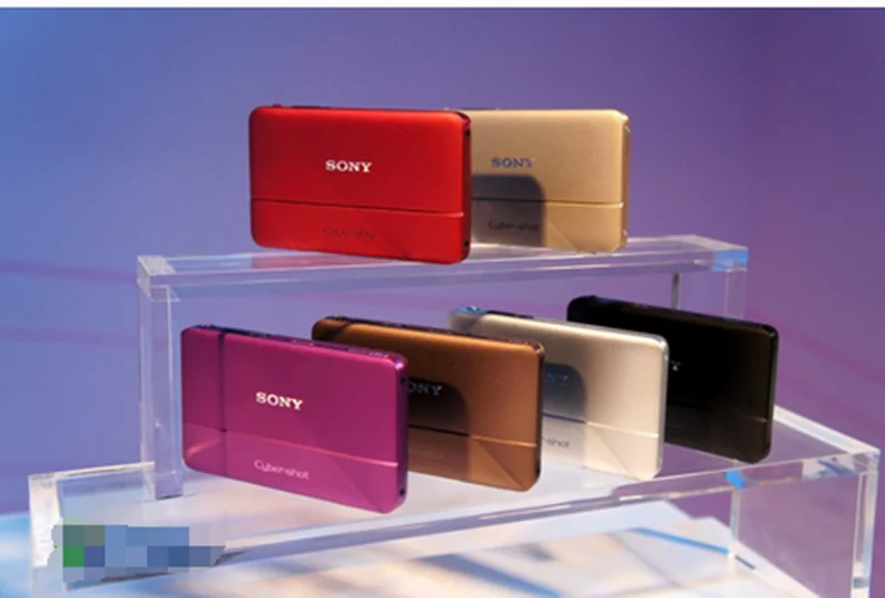 Б/у тонкая цифровая камера sony Cyber shot DSC TX55 16 2 МП с 5 кратным оптическим зумом и