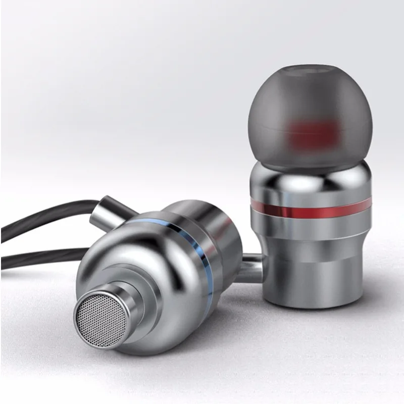 Профессиональные Металлические Наушники вкладыши 3 5 мм проводные наушники HeavySound