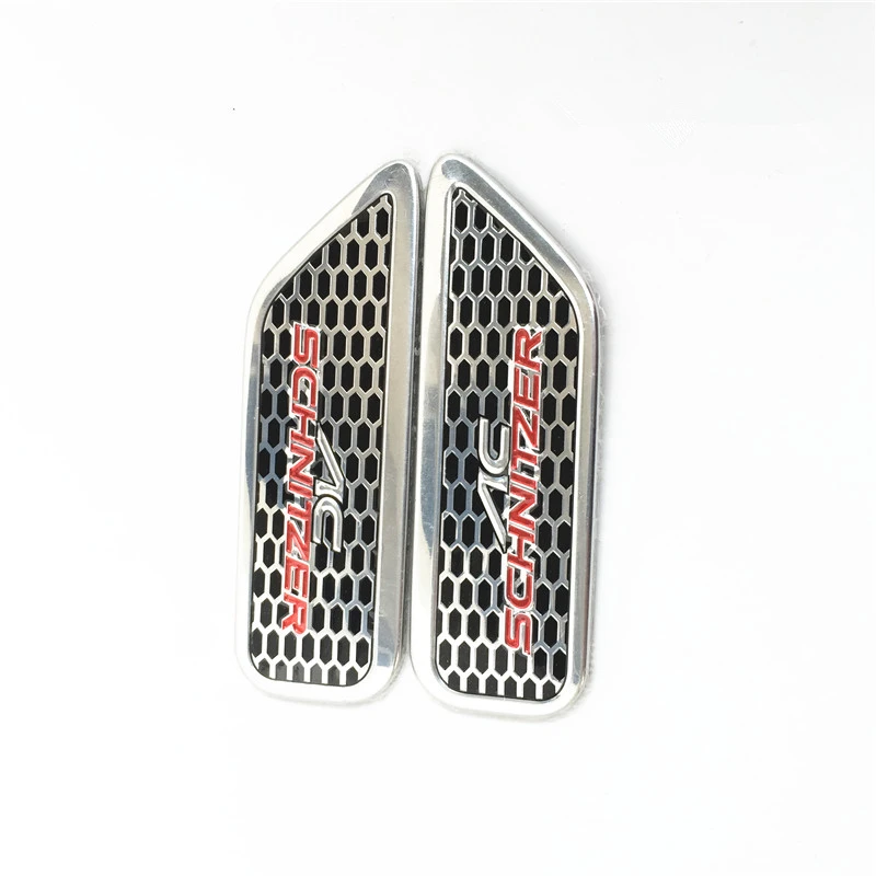 Авто 3D Алюминий хром AC сбоку эмблема на крыло наклейка Знак подходит для BMW ралли