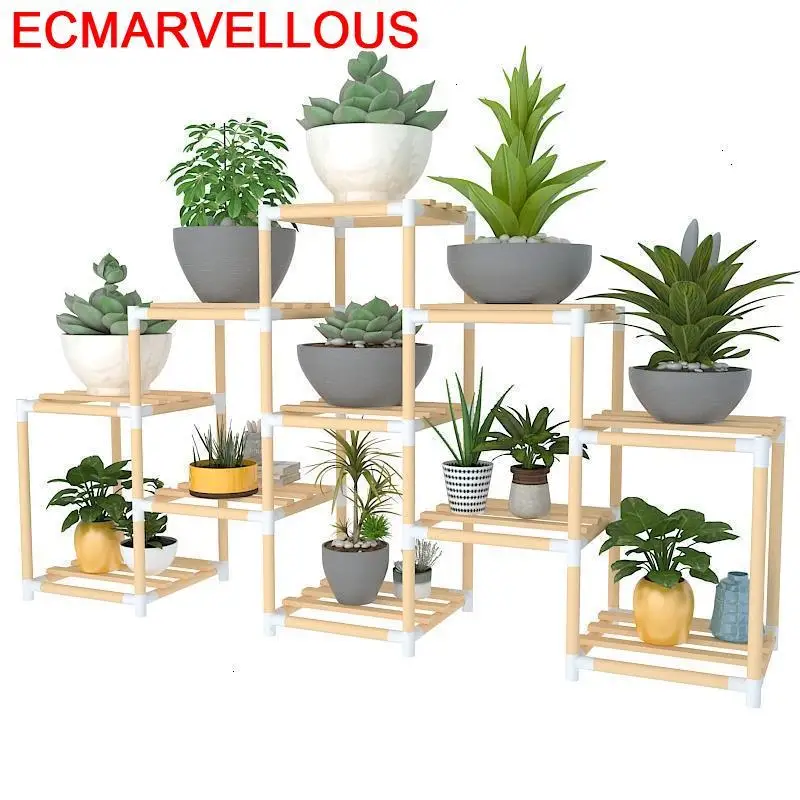 Estanteria Para Plantas Pot Saksi Standi Huerto Urbano Madera Stojak Na Kwiaty полка Dekoration напольная Цветочная