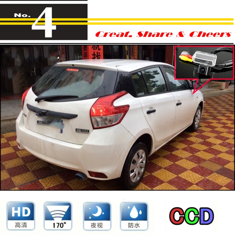 LiisleeCar камера для TOYOTA Vios Yaris L XP150 2013 2014 2015 высокое качество заднего вида PAL/NTSC | CCD +