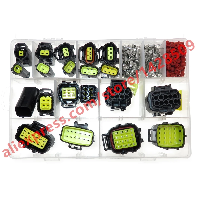 1 2 3 4 6 8 10 12 16P водонепроницаемый соединитель проволочный Кабельный штекер Denso