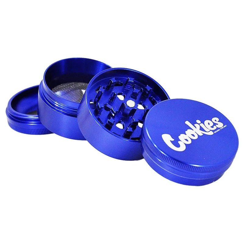 

Santa Cruz Shredder Cookies Pattern Aluminum Alloy Herb Grinder 53mm 4-layer Manual Mills Grinder Grass Grinder Weed Accessories