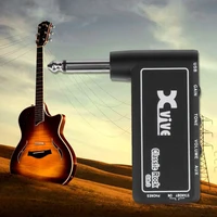 guitar accessories xvive ga 3 classic rock mini portable rechargeable electric guitar plug headphone amplifier