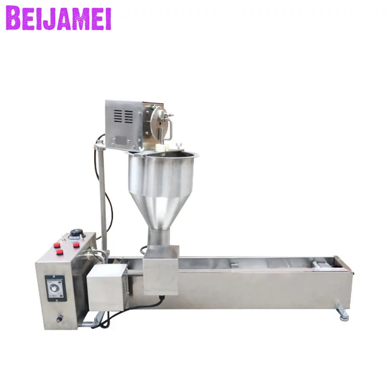 BEIJAMEI Automatic Donuts Machine Electric Donut Maker Fryer Commercial Doughnut Making For Sale | Бытовая техника