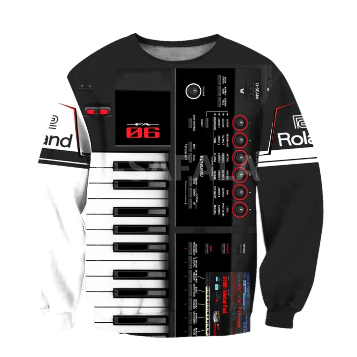 

Piano Keyboard Music Musical instrument 3D Print Hoodie Man Women Harajuku Outwear Zipper Pullover Sweatshirt Casual Unisex-1