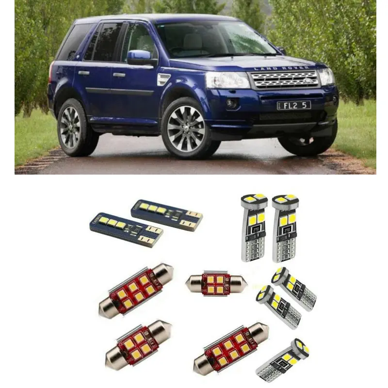 

Car Accessories Car Led Interior Light Kit For Land Rover Freelander II 2 mk2 2006 - 2015 Error Free White 6000K Super Bright