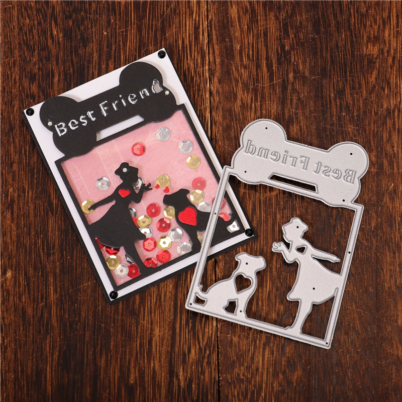 Металлические трафареты InLoveArts для скрапбукинга украшения рукоделия |