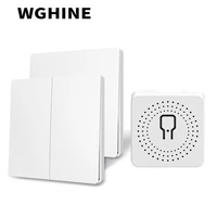 wghine wireless remote controller switch set no battery required ep waterproof light switch push button self powered wall switch