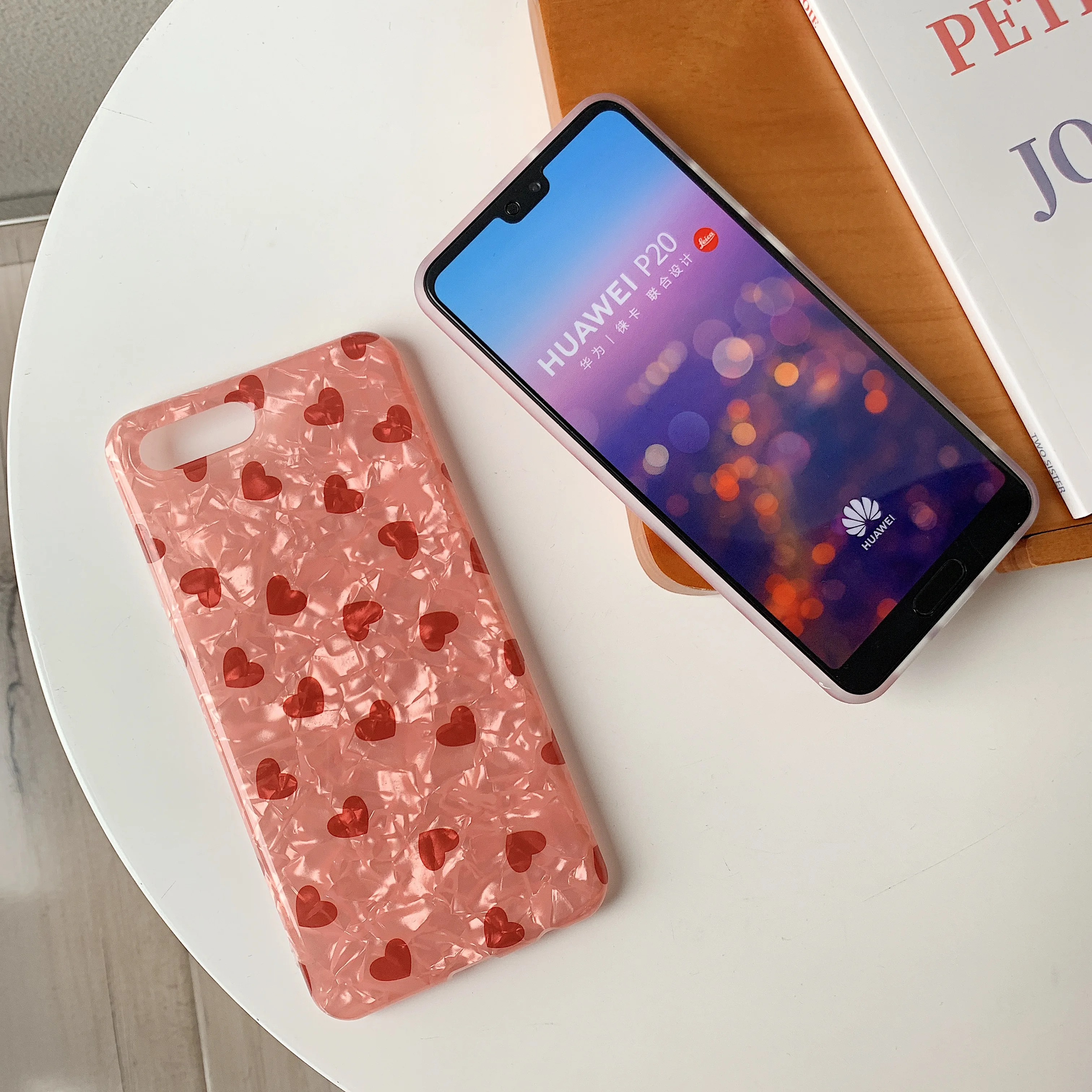 Ромб любовь shell ремень через плечо чехол для телефона для huawei P30 pro P20 P10 плюс mate10 mate20 honor 20 pro 10 9 nova 5 4 3 3i 2s