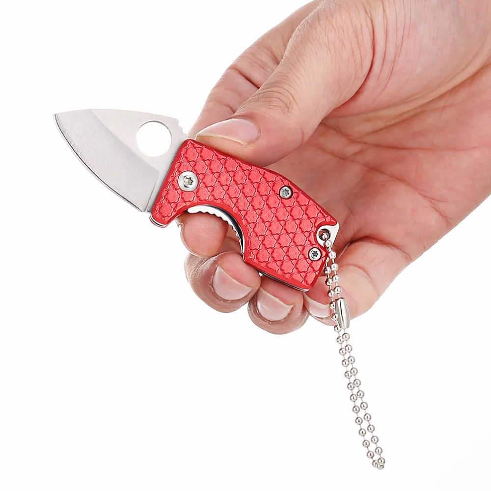 

Camping Mini Knife Pocket Knife EDC Stainless Steel Folding Paratroopers Outdoor Survive Hunting Knives Outdoor Gadgets