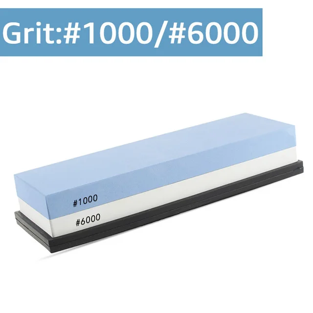 1000 6000 grit Ножи точилка для ножей, точильный камень, двойная сторона Girt Кухня точильный камень хонинговальный инструмент для 240 600 800 1000 3000 6000 Декодер каналов кабельного телевидения - Цвет: 1000 6000 grit
