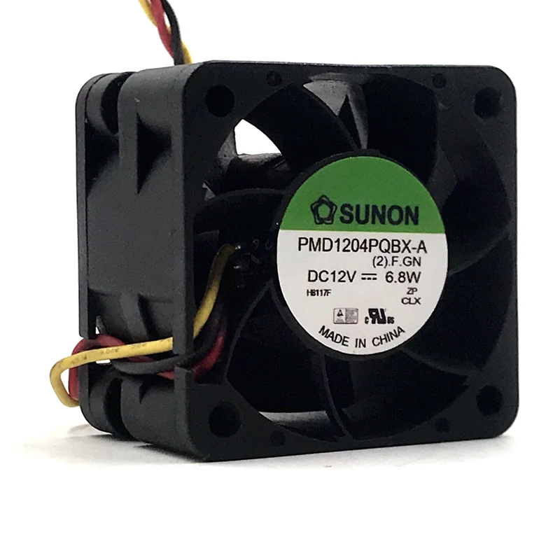 Мощный вентилятор для Sunon PMD1204PQBX-A 40 мм 40*40*28 мм, постоянный ток 12 В 6,8 Вт