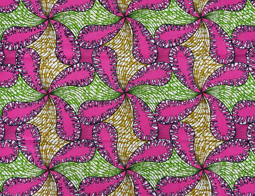 

Nigerian veritable wax African fabric wax print Ankara fabric wax tissue cotton 6 yards Dress Material