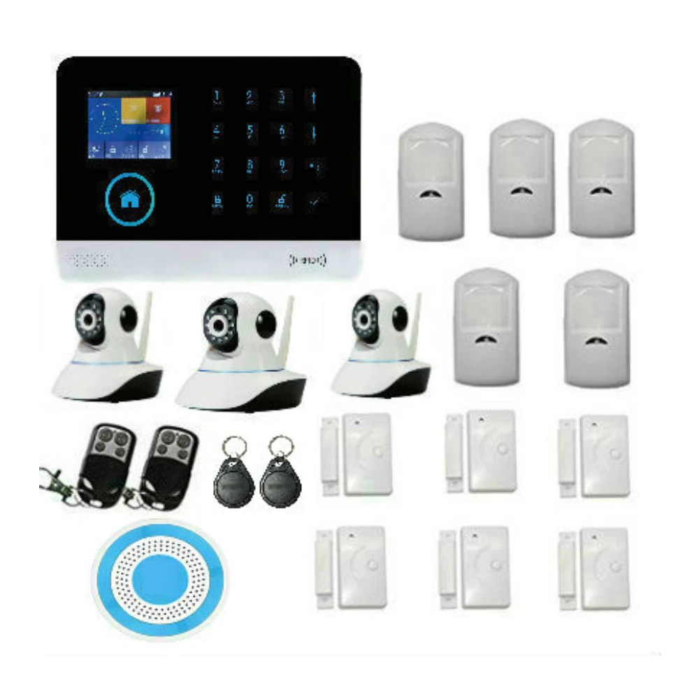 Умная Беспроводная система сигнализации Yobang для дома Wi-Fi/GSM/GPRS интранет 2