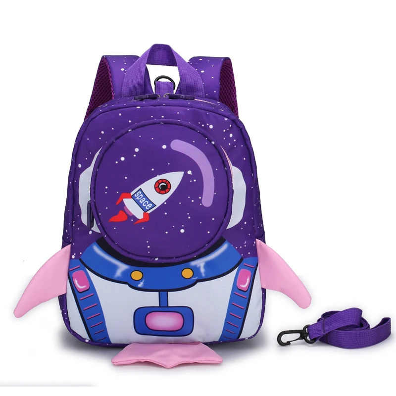 

Rockets Anti Lost School Bags For Girls Boys Cartoon High-grade Toy Cute Kindergarten Backpack Children's Gifts For School Bag