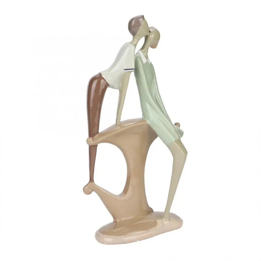 Миниатюрных моделей Свадебная танцевальная пара Скульптура любовь настольная