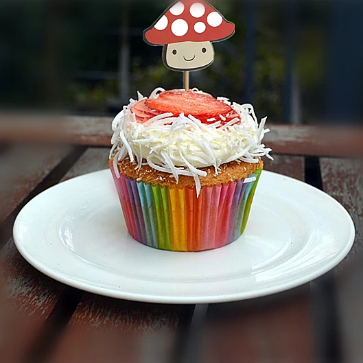 24 шт. фигурки для тортов в лесу животное джунглях кекс украшения детского дня