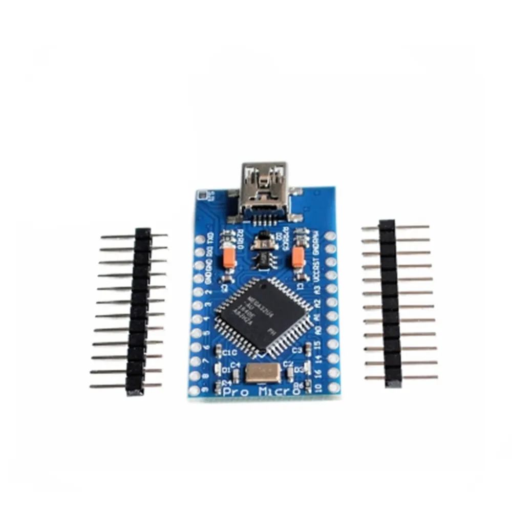 Pro Micro ATmega32U4 5V 16 МГц заменить ATmega328 для Arduino Mini с 2 Row штыревые Leonardo Usb