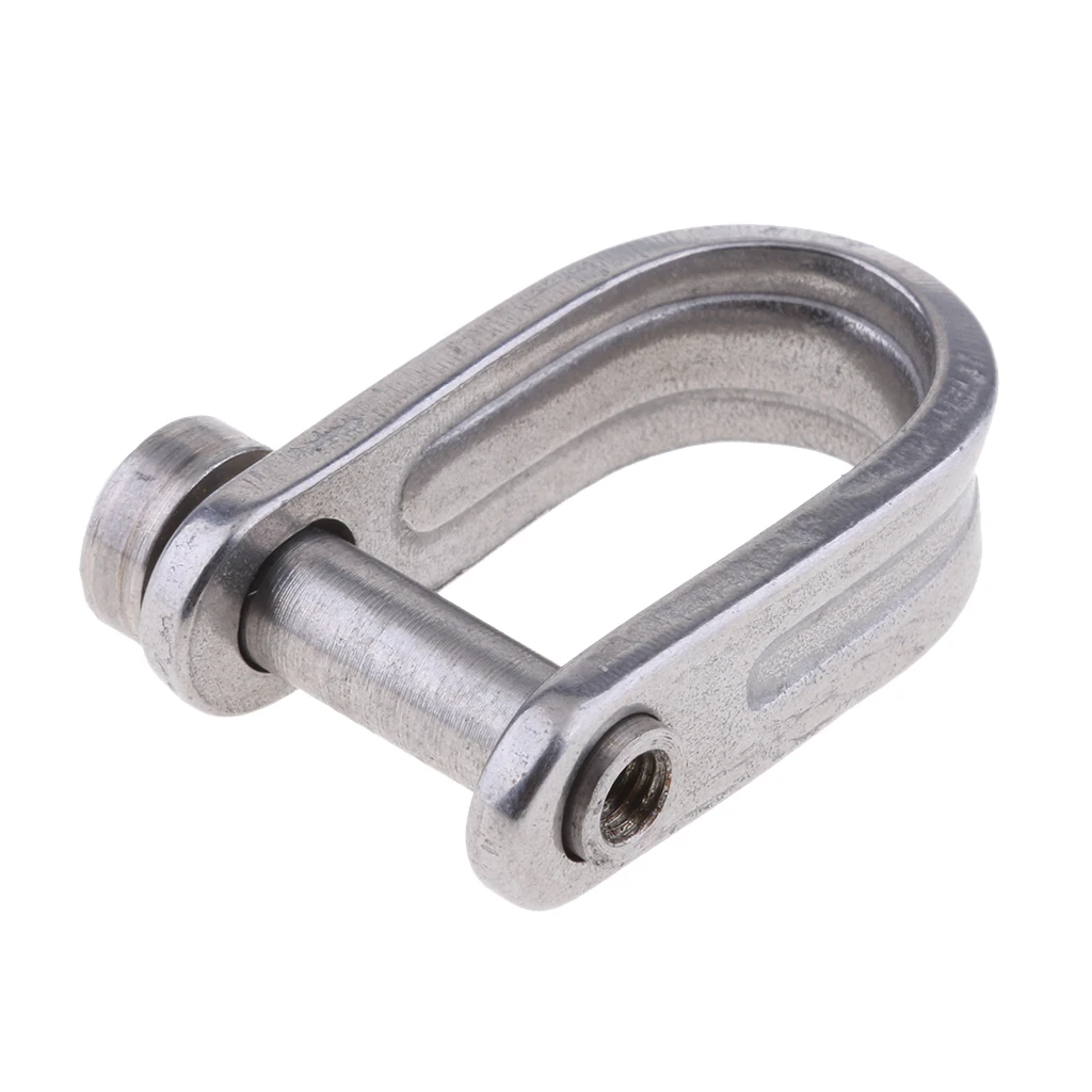 

7mm Stainless Steel D-Shackle For Shade Sail, Boat, Marine, Yacht