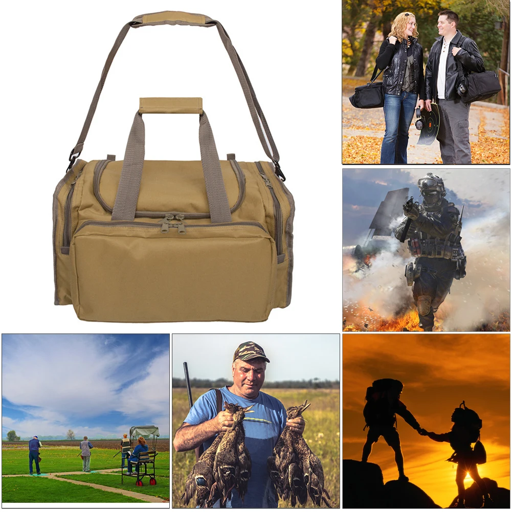 

Outdoor Shooting Gun Bag Oxford Cloth Hunting Rifle Shoulder Handbag Pouch