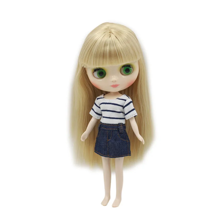 Кукла Middle Blyth летнее платье костюм милая детская одежда в подарок игрушка 1/8 20 см