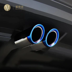 Стальной выхлопной глушитель для Volkswagen Tiguan 2, 2019, 2020, 2021, 1,4