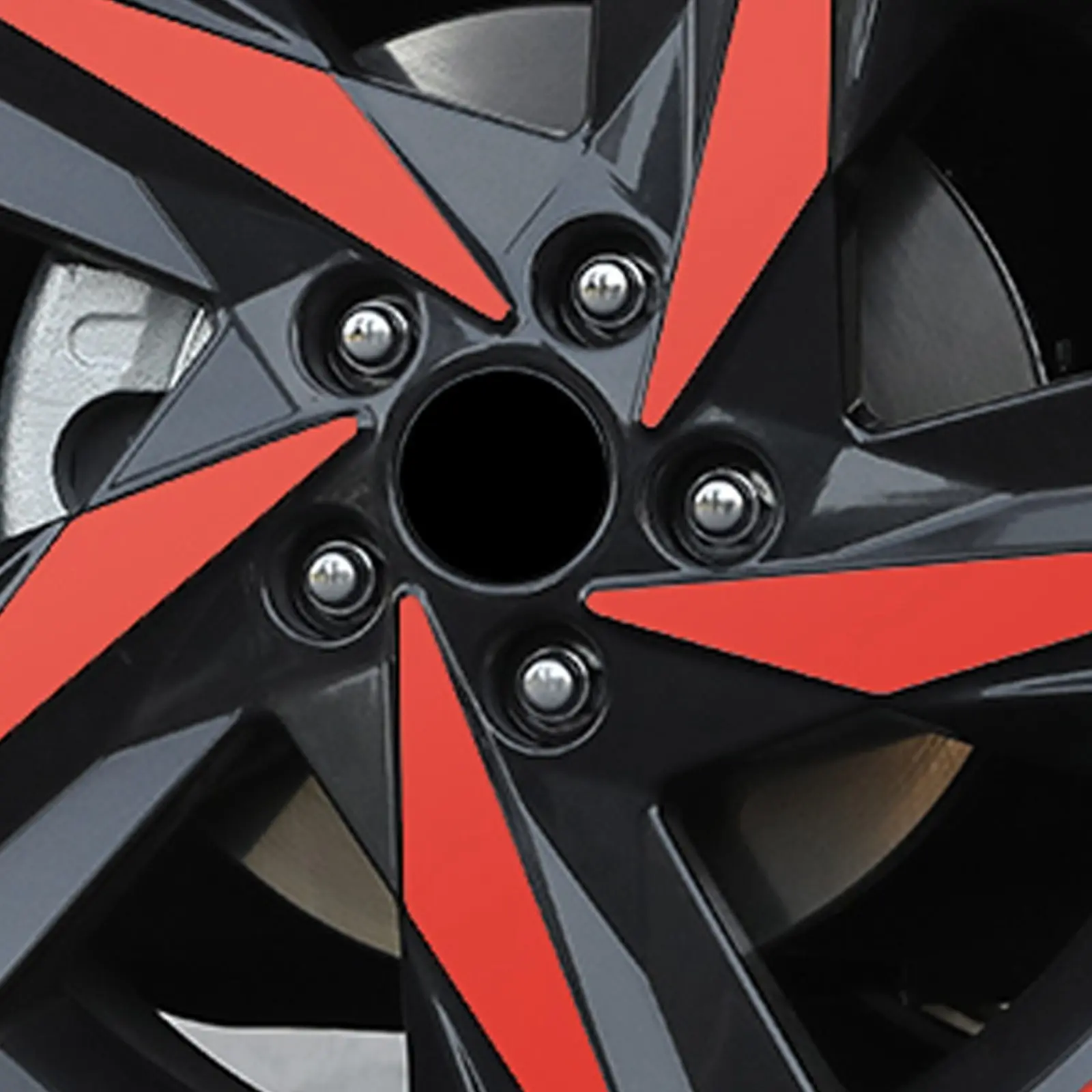 

Multicolor Wheel Hub Panel Tyre Panel Sticker Decor fit For Hyundai Elantra 2021