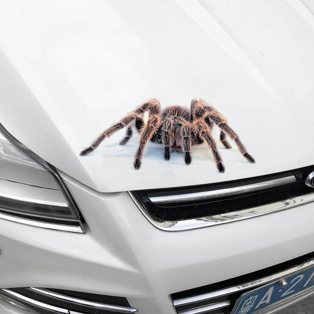 

3D Spider Car Stickers and Decal Animals Vivid Scorpion Lizard Funny Stickers on Auto Stripe DIY Car Styling Sticker Accessories