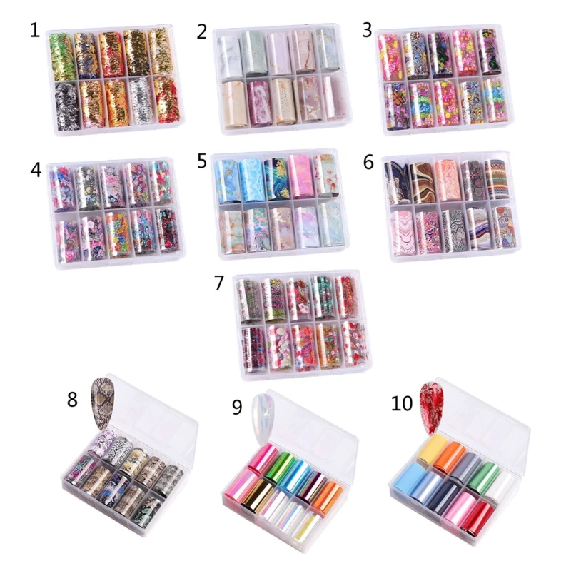 

1 Set Reflective Mirror Foil Paper Marbling Fillers Epoxy Resin Jewelry Fillings