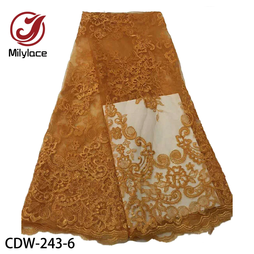 Африканский тюль кружевная ткань модная французская сетка вышивка для вечеринки