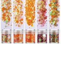 5pots 2mm colorful set glitter filling bling sequins for resin craft festive jewelry tools uv resin pigment for jewelry making