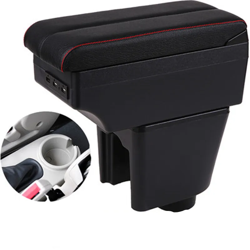 For Chevrolet Aveo T200 / T250 armrest box central Store content Storage with USB interface products 2002-2011 | Автомобили и