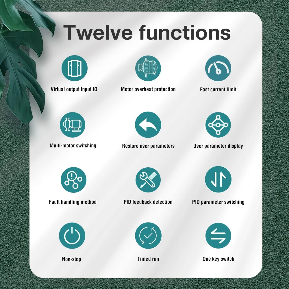 Преобразователь частоты для водяного насоса с постоянным давлением 220 В кВт/3