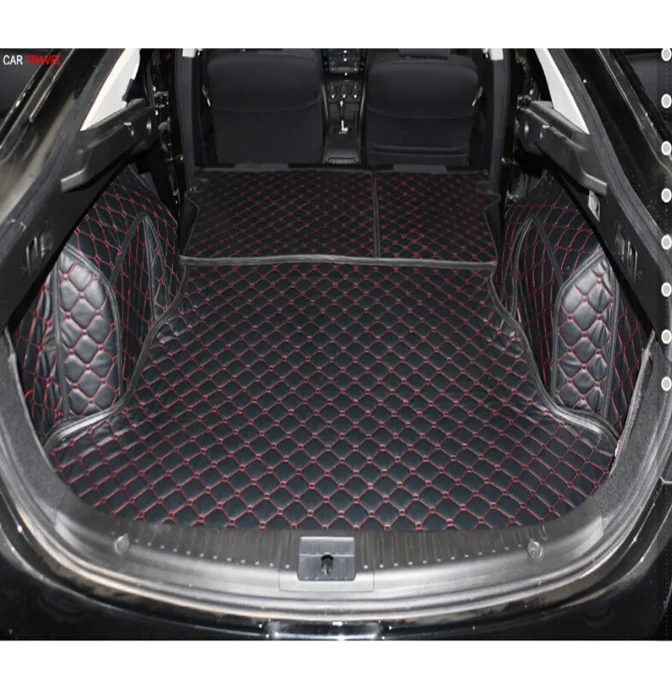 

Good quality! Full set car trunk mats for Mazda 6 hatchback 2012-2008 durable boot carpets cargo liner mats for Mazda 6 2009