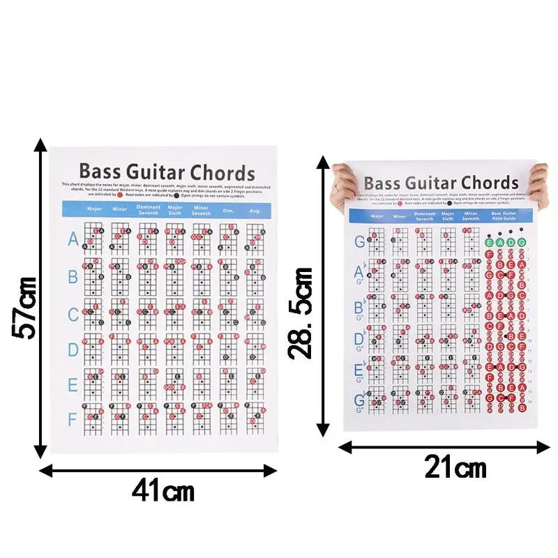 

1 Pcs 4 String Guitar Chart Guitar Chord Diagram Bass Guitar Diagram Diagram Chord Fingering Exercise H5A2 F0D7