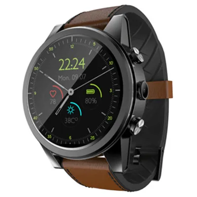 brown GOLDENSPIKE X360 4g Смарт-часы для мужчин Android 7,1 3 ГБ 32 ГБ IP67 Водонепроницаемый 1,6 дюймов AMOLED экран 600 мАч батарея умные часы - Цвет: brown