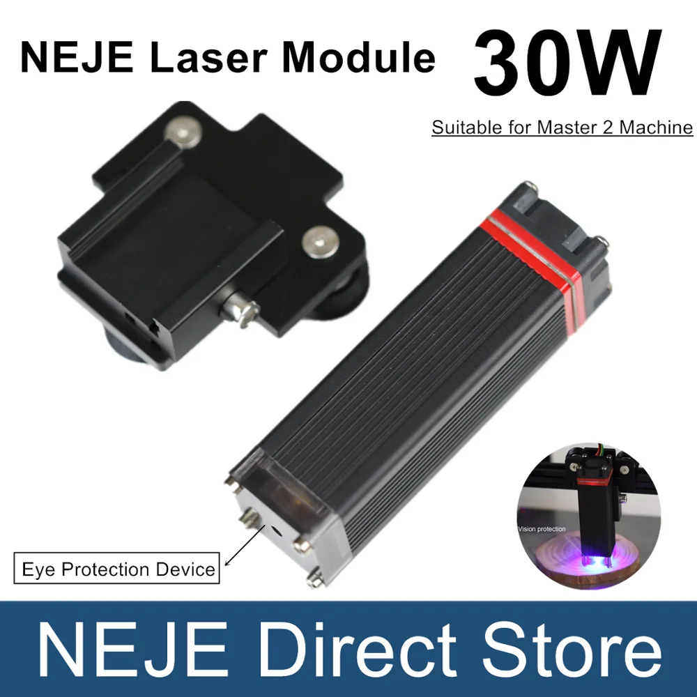 Набор лазерных модулей NEJE Master 2s 30 Вт режущий модуль с фиксированным фокусным