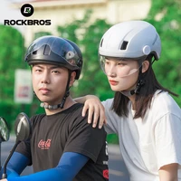 rockbros electric bicycle helmet men women mtb road bike eps helmet with goggles motercycle safety integrally molded helmet