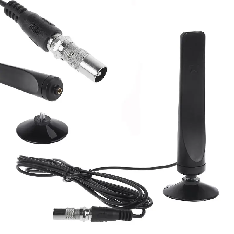 OOTDTY 12dBi DVB T IEC интерфейс цифровой ТВ антенна усилитель Крытый HD электронные