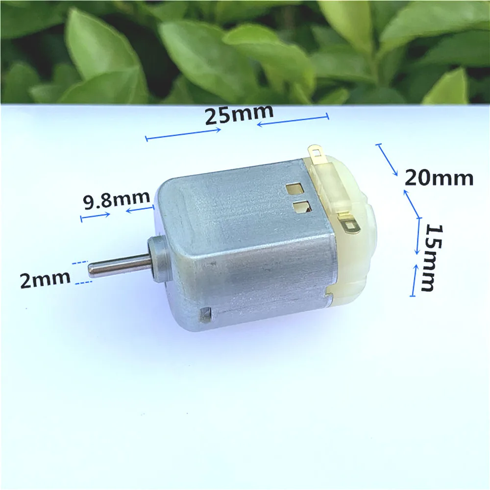 Mabuchi 130 мотор мини FC 130RA 12220 DC 3V 3 7 V 5V 6V 4 15000RPM высокоскоростная углеродная щетка DIY
