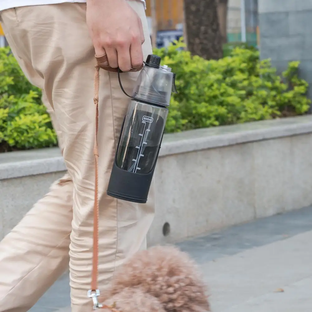 1 шт. собака путешествия бутылки воды дозатор складная пластиковая для поения