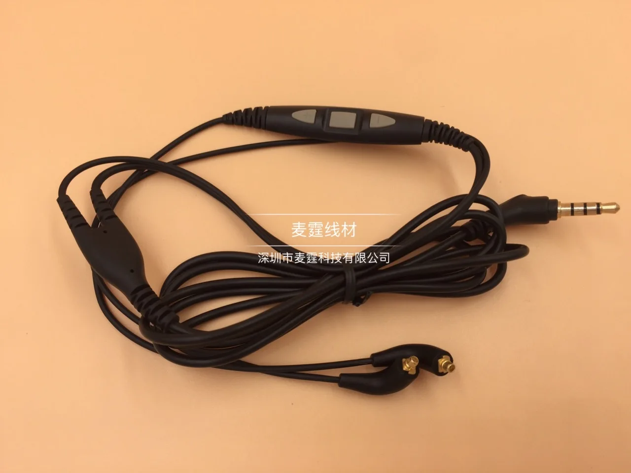 Кабель для наушников Shure SE535 SE215 SE315 SE846 SE425 ремонт замена кабель для наушников с микрофоном для iPhone iPod