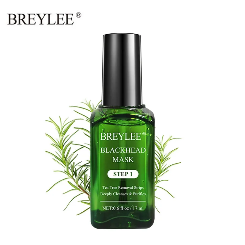 

BREYLEE Blackhead Remover Serum Face Black Mask Shrink Pore Peeling Essence Moisturizing Ageless Deep Cleansing Skin Nose Care